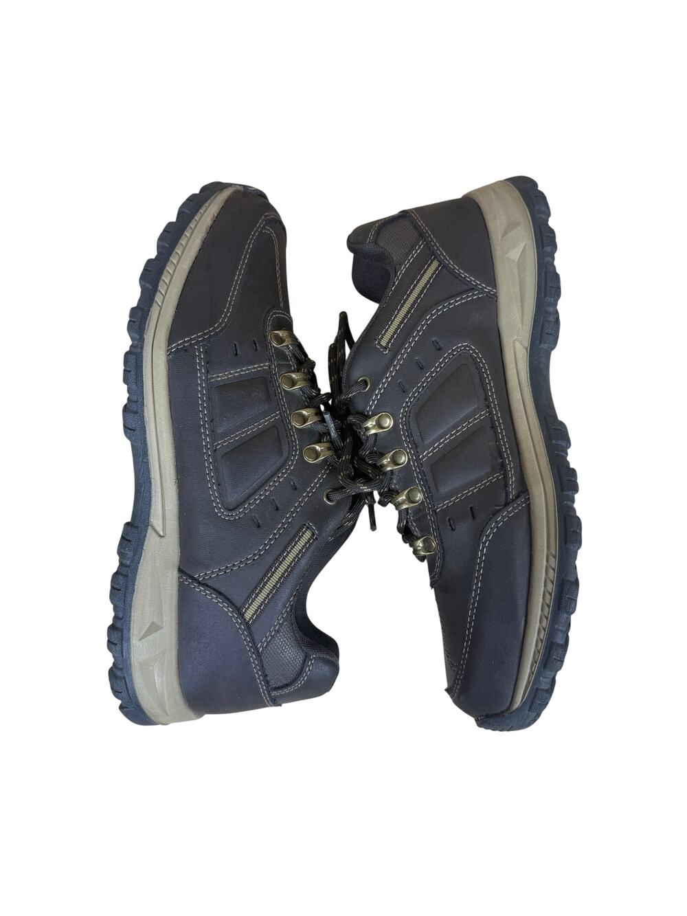 Wrangler Sneakers Men’s 9.5 Brown Memory Foam Rugged Lace Up Casual Comfort